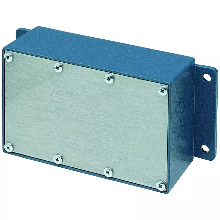 POMONA Box, Shielded, Aluminium, Blue, 2901