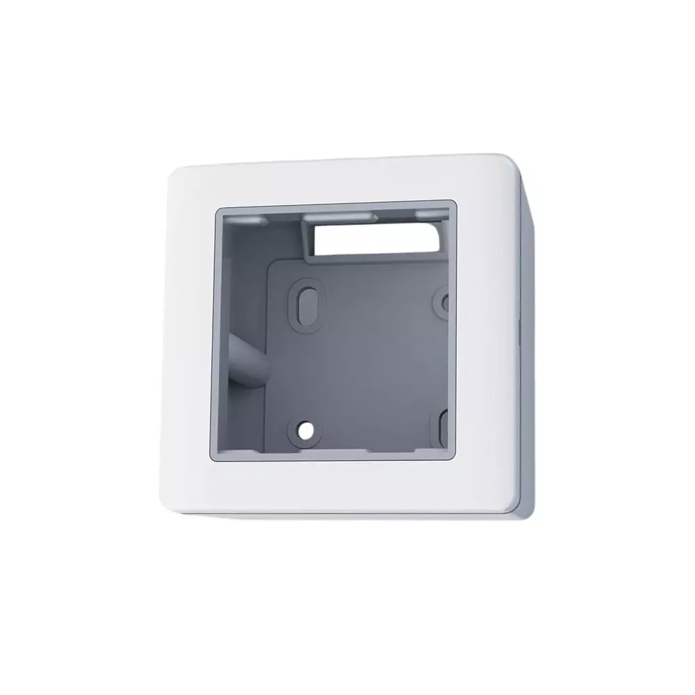 RAPID Sumo Next Open Modular Silver Line Surface Box 2 Modular White, R-579 (Pack of 10)