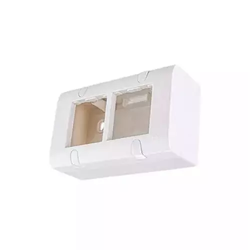RAPID Sumo Open Modular Surface Box 4 Modular White, R-624 (Pack of 10)