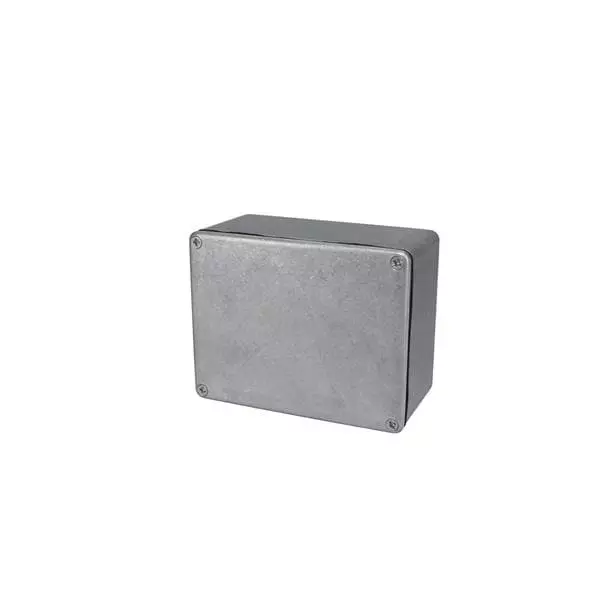 BUD INDUSTRIES Wall Mount Enclosure Diecast Aluminum Unfinished 115.32 mm (4.54 Inch) Length, CN-5705