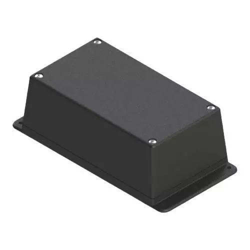 SERPAC Enclosure Acrylonitrile Butadiene Styrene (ABS) 168.148 mm (6.62 Inch) Length, WM053R,BK