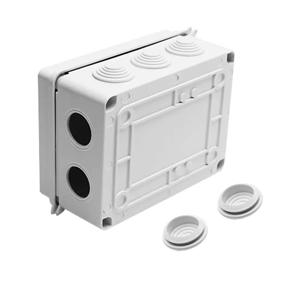 shield-plus-pvc-junction-box-surface-mount-rectangular-waterproof-6x4x3-inch-white--imported-pack-of-5-pcs