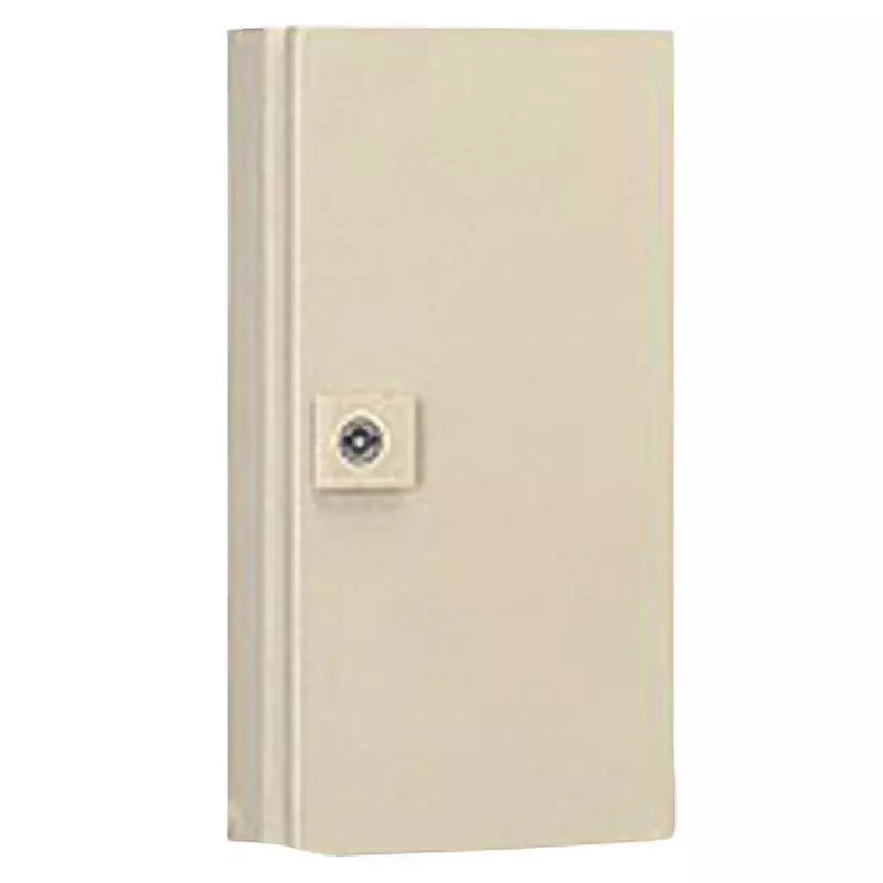 NITTO KOGYO EB Control Box Iron Light Gray Leather Tone Painting, EB1551