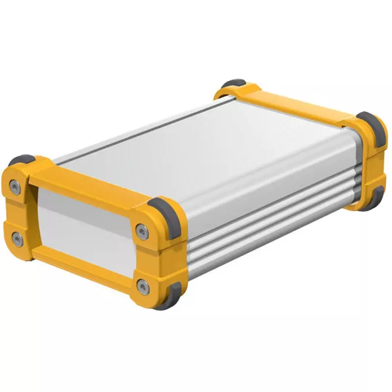 takachi-exp-series-aluminum-enclosure-with-corner-guard-sy-type-110x69x34-mm-silver-yellow-exp7-3-11sy