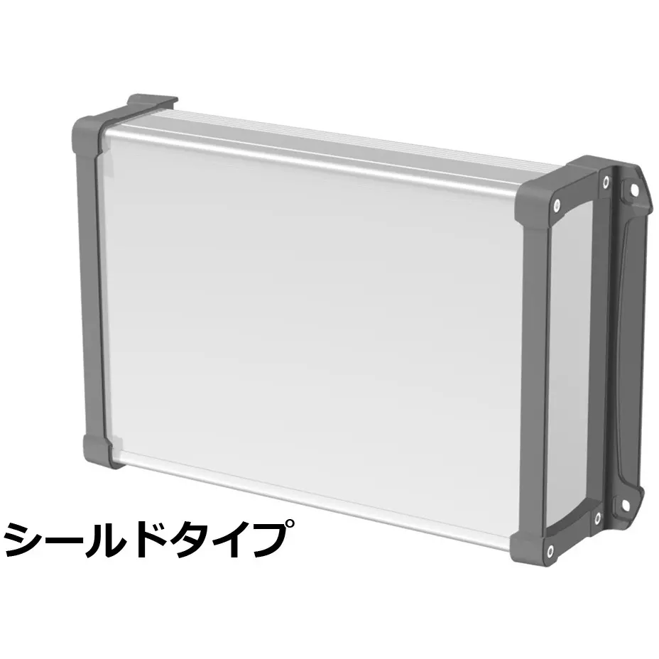 takachi-exef-series-flanged-emc-shield-aluminum-enclosure-240x90x350-mm-external-dimension-silver-gray-exef24-9-35sg