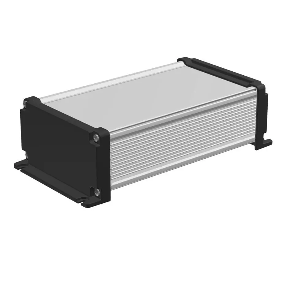 TAKACHI AW Series Flanged Aluminum Enclosure Shield Type 87x275x156.3 mm, AW16-9-28EBS