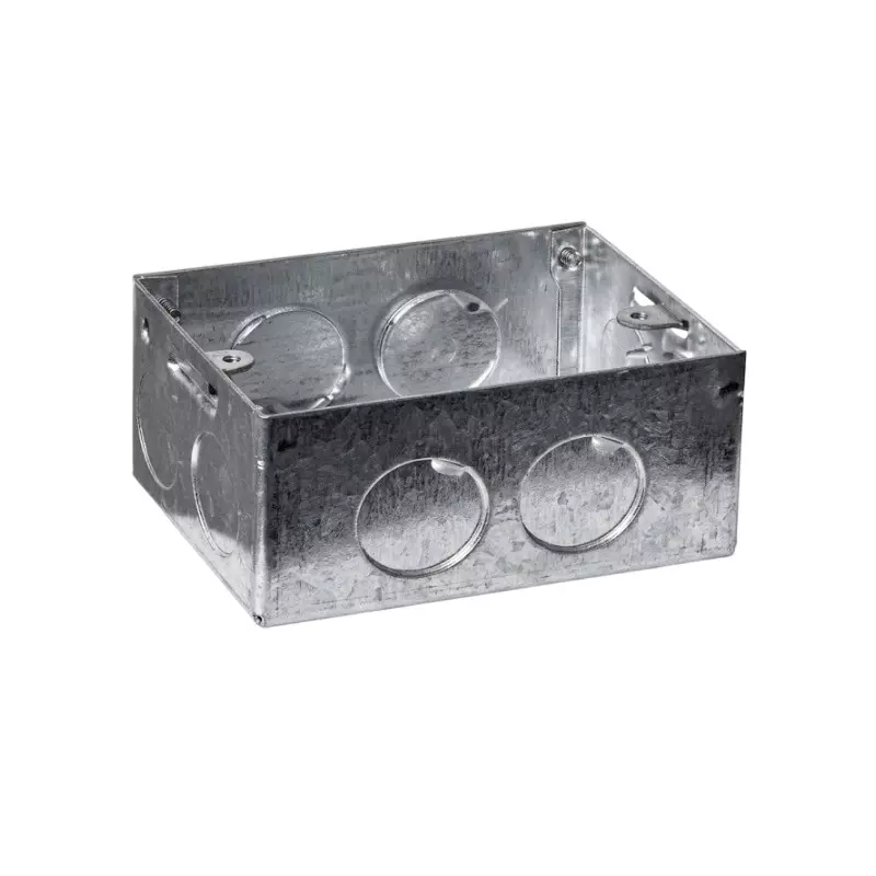 GM Concealed Box 4 Module Galvanized Iron GI/Metal Construction, CM 04003