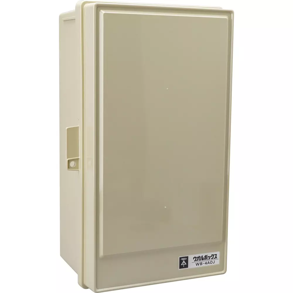 MIRAI Wall Box IPX3 Protection Class Back side (width 25 mm) Through Hole 【ELB】3 P100 AFx1 Mounting Space, WB-4AOJ