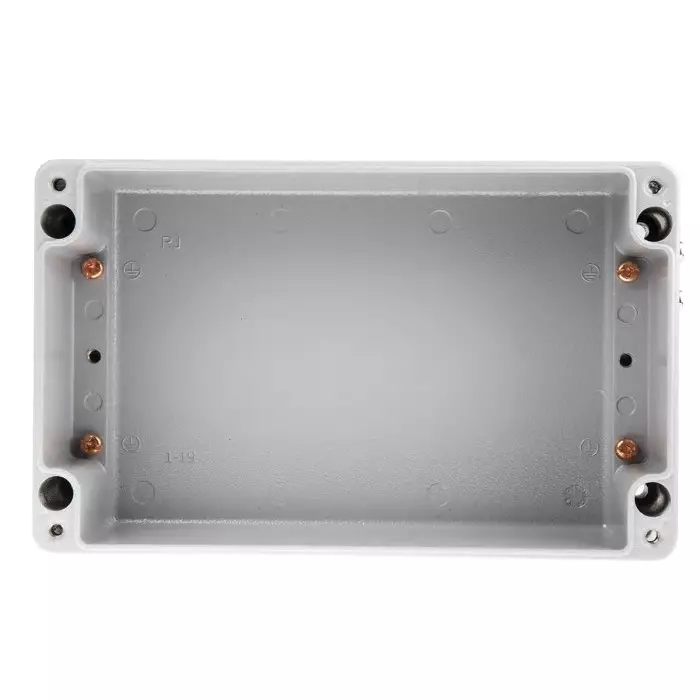 rs-pro-grey-aluminium-enclosure-ip65-ip66-ip67-ip68-grey-lid-90-x-260-x-160-mm-model-no-1228930