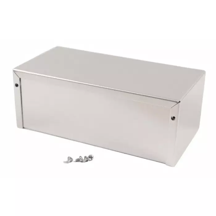 Hammond General Purpose Enclosure 254x152x89 mm Aluminium, 2565521