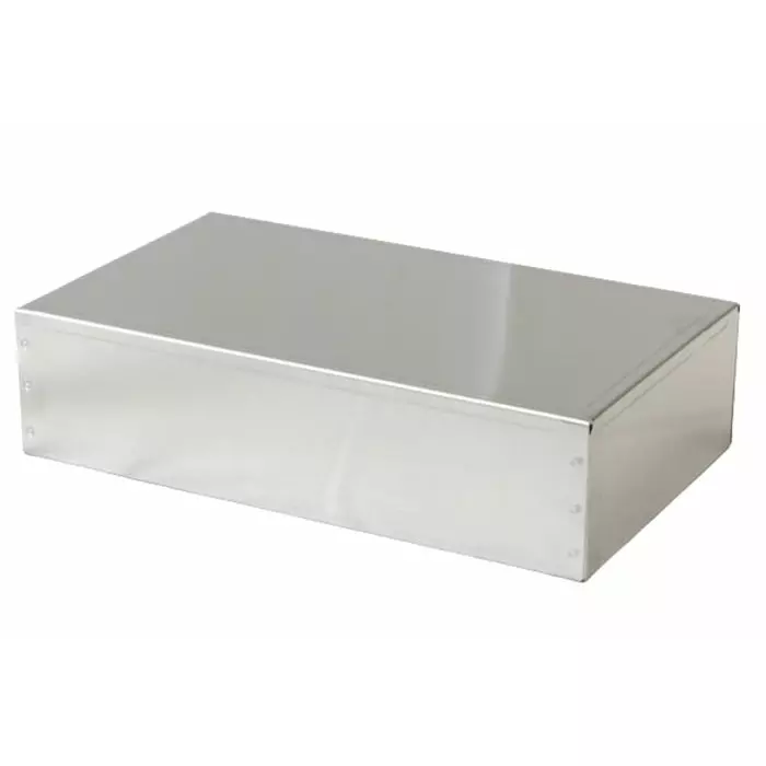 Hammond General Purpose Enclosure 304.8x177.8x76.2 mm Aluminium, 2566234
