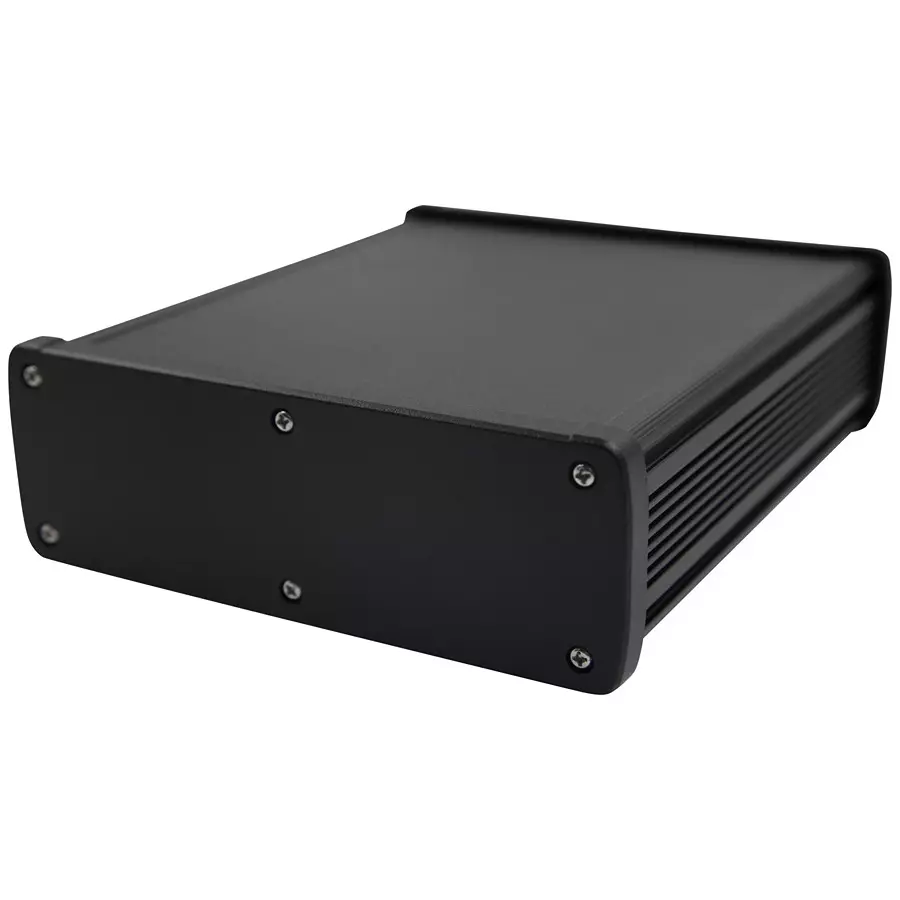 MULTICOMP PRO Metal Enclosures ENCLOSURE, MULTIPURPOSE, ALUM, BLACK, MC002214