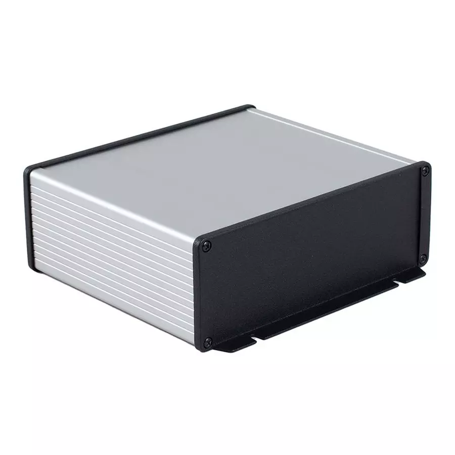 HAMMOND Metal Enclosures ENCLOSURE, EMI/RFI BOX, ALUMINIUM, CLEAR, 1457U1602E