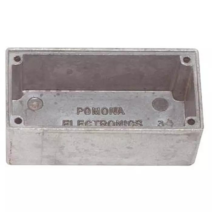 POMONA Box, Shielded, Aluminium, Blue, 2397