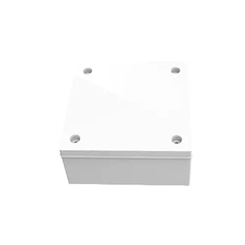 GENERIC Junction Box White 101.6 x 101.6 x 50.8, pack of 10 mm (4 x 4 x 2 inch), BE10442-1 (Pack of 10)