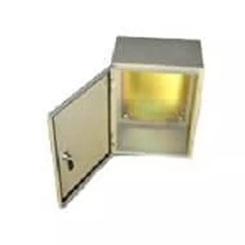 BUD INDUSTRIES Electrical Enclosure Steel Gray 299.97 mm (11.81 Inch) Length, SNB-3734