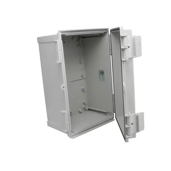 BUD INDUSTRIES Electrical Enclosure Acrylonitrile Butadiene Styrene (ABS) Gray 299.72 mm (11.8 Inch) Length, PTR-28487