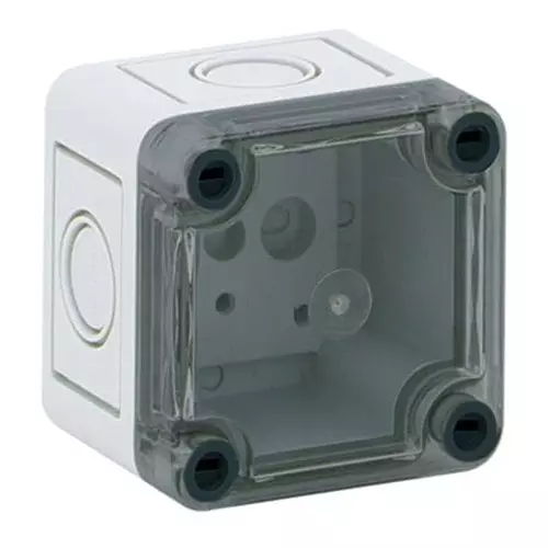 ALTECH Industrial Enclosure Polycarbonate (PC) Clear 65 mm Length, 137-001