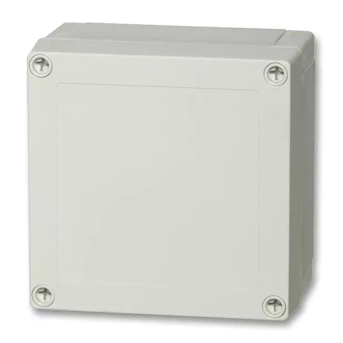 FIBOX Enclosure, Box, Polycarbonate, Grey, PC 125/125 HG ENCLOSURE