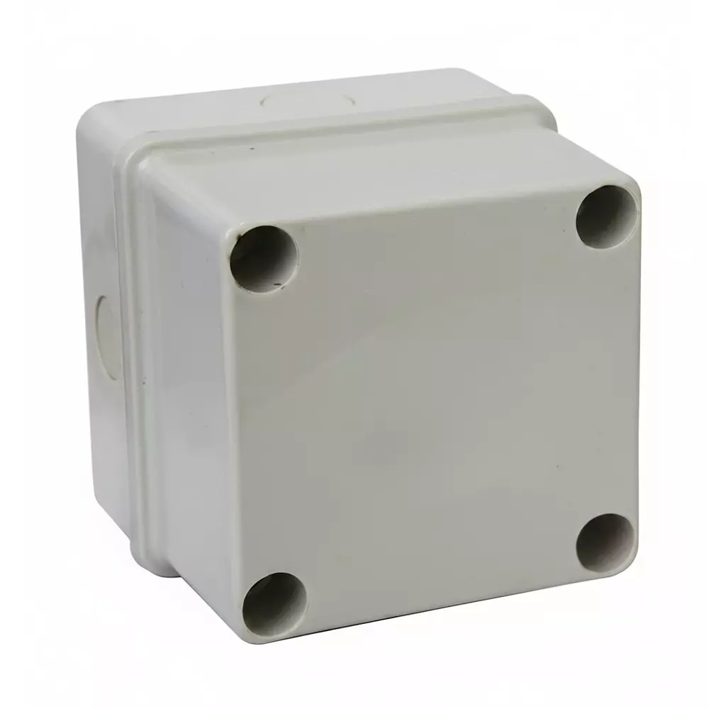 Elettro Junction Box Halogen Free ABS and PC Body, IP67 Rating, Size 110x110x110 mm, ET-6001