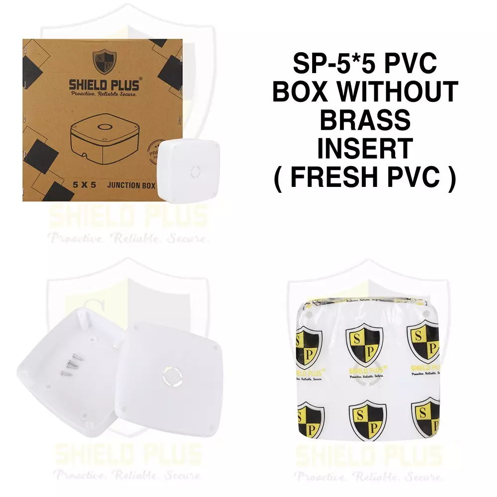 shield-plus-pvc-junction-box-surface-mount-5x5x2-inch-white-without-stud-pack-of-240-pcs