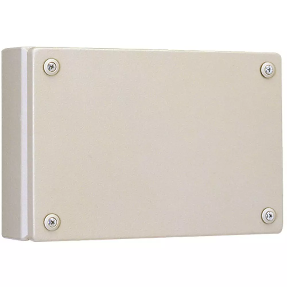 NITTO KOGYO Kl Terminal Box Iron Light Gray Leather Tone Painting, KL1507