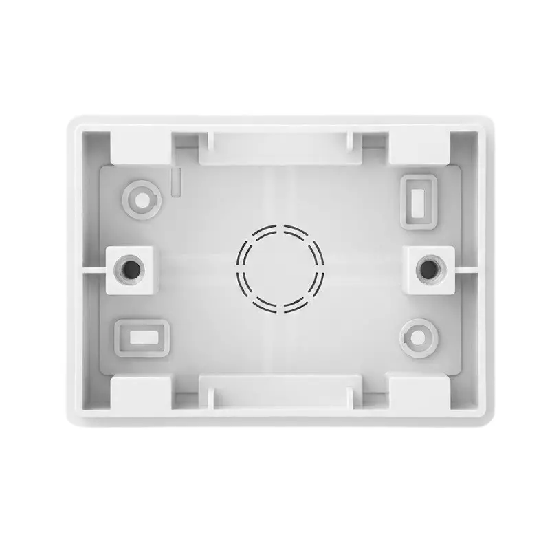 Goldmedal Curve Gang Box Surface Mounting 3 Module Silver for Commecial and Industrial Use, 90302