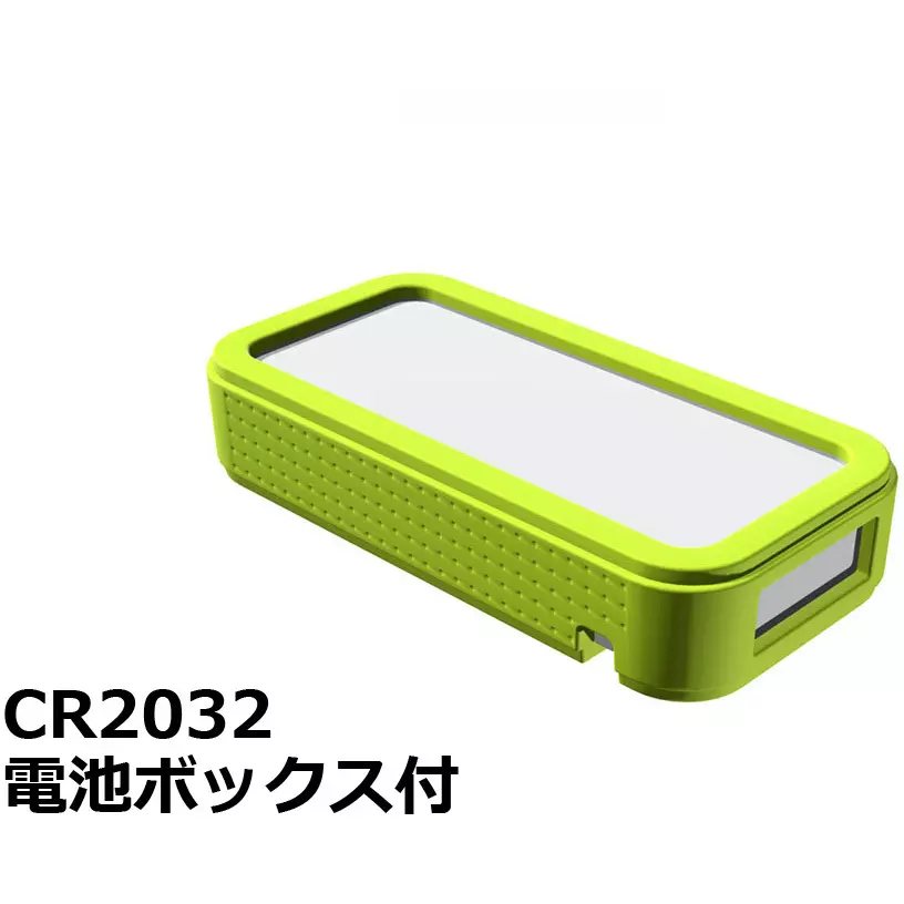 takachi-css-series-plastic-case-with-silicone-cover-with-opening-white-green-css75-op-wg