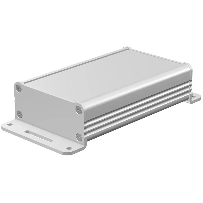 takachi-exf-series-aluminum-extrusion-case-with-flanged-feet-606x276x100-mm-silver-silver-exf6-3-10ss