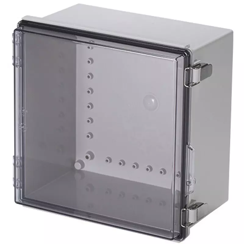 TAKACHI BCAP Series Latch-Hinged Plastic Box T Type 181x300x300 mm, BCAP303018T