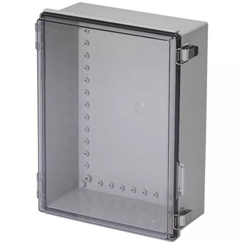 TAKACHI BCAP Series Latch-Hinged Plastic Box T Type 150x400x300 mm, BCAP304015T