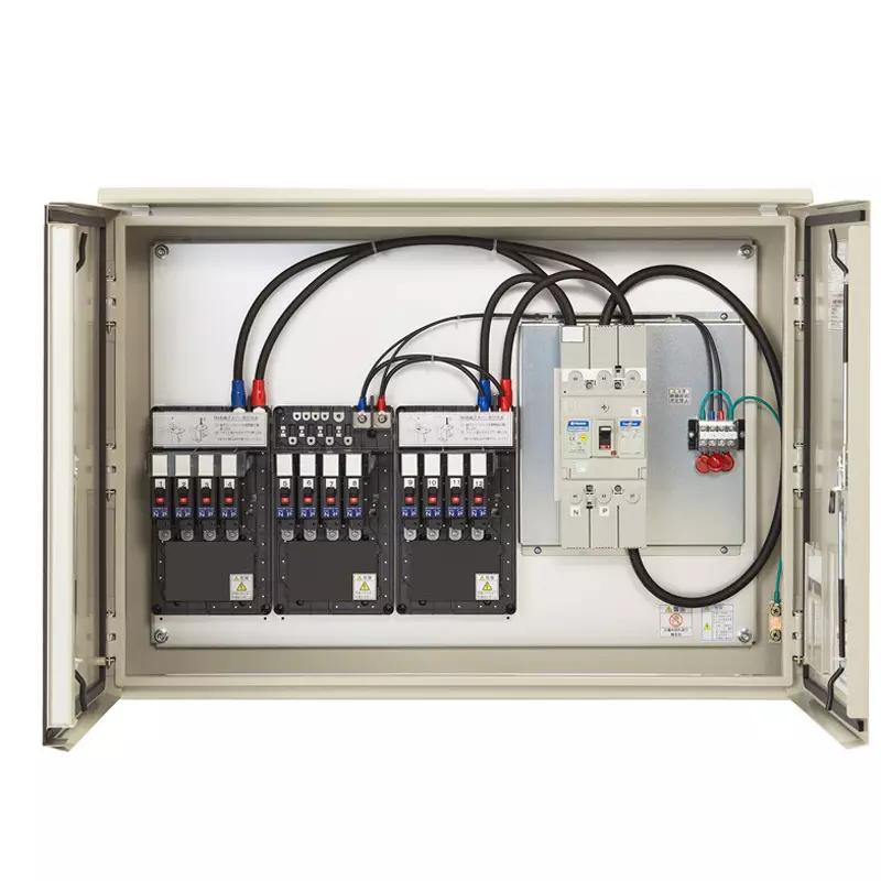 Kawamura Industrial Connection Box DC 500 V 830x1550x250 mm Dimension, PVH-28B-1