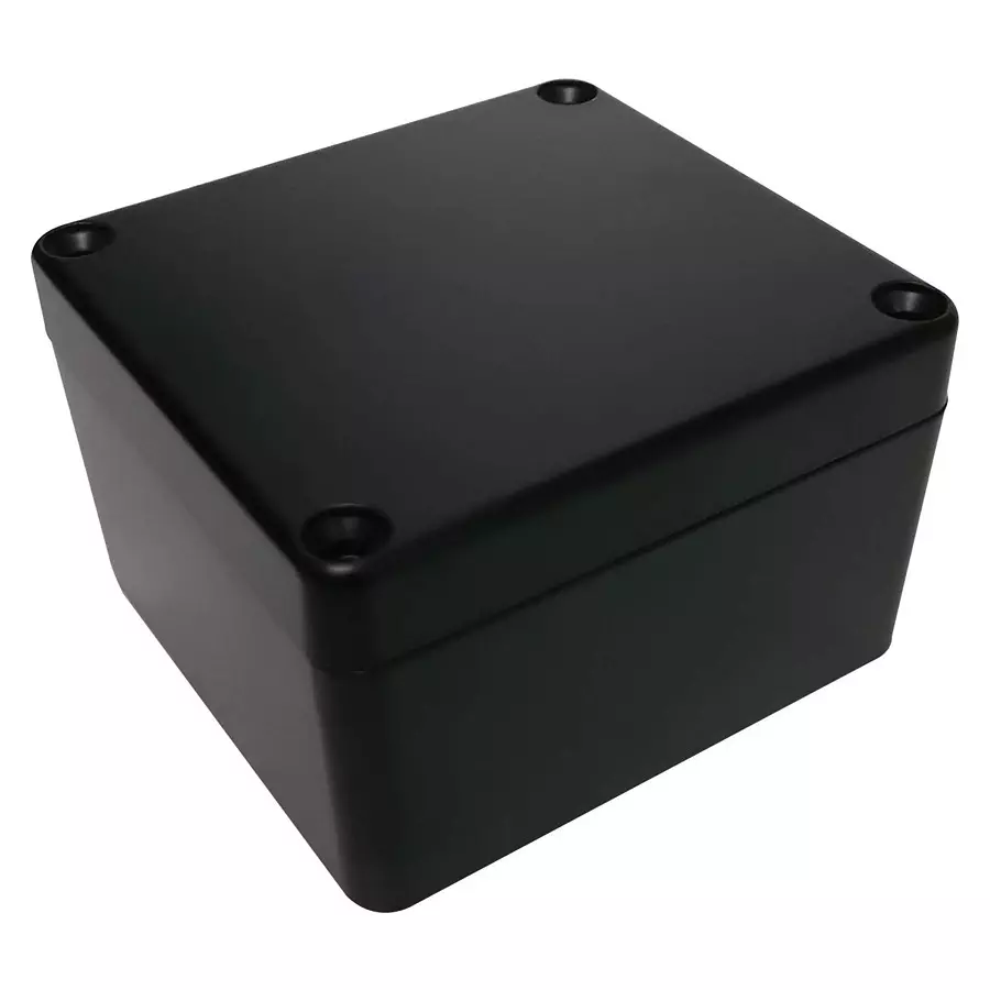 MULTICOMP PRO Metal Enclosures ENCLOSURE, IP65, ALUMINIUM ALLOY, BLACK, MC001130