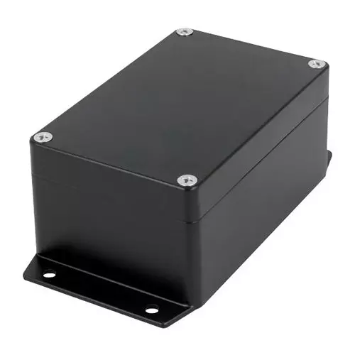 MULTICOMP PRO Metal Enclosures ENCLOSURE, WALL MNT, IP65, ALUM , BLACK, MC001089
