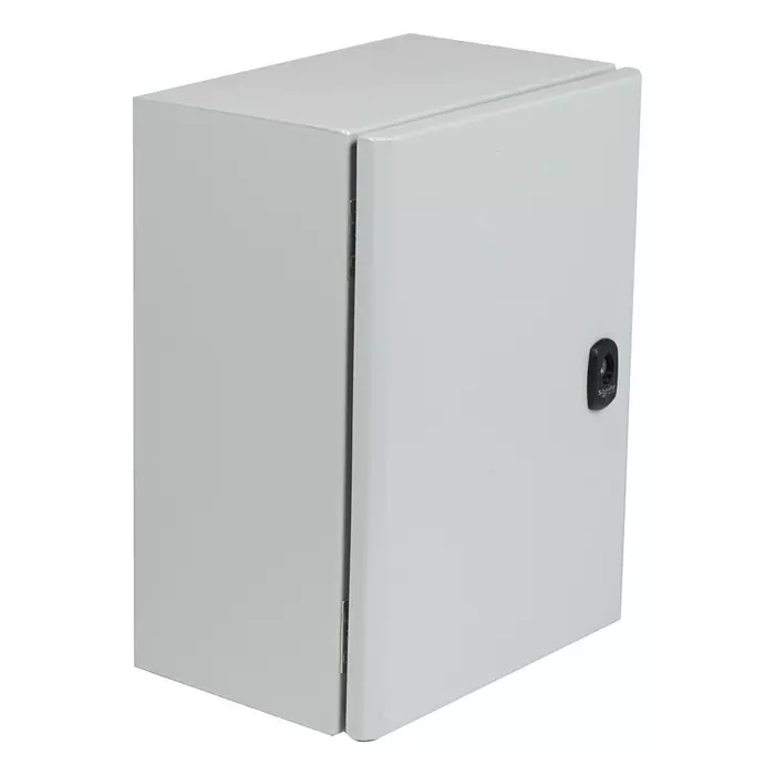 SCHNEIDER ELECTRIC Metal Enclosures ENCLOSURE, MULTIPURPOSE, STEEL, GRAY, NSYS3DC10840