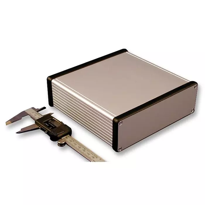 HAMMOND Metal Enclosures CASE, ALUMINIUM, 52X160X160MM, 1455T1601
