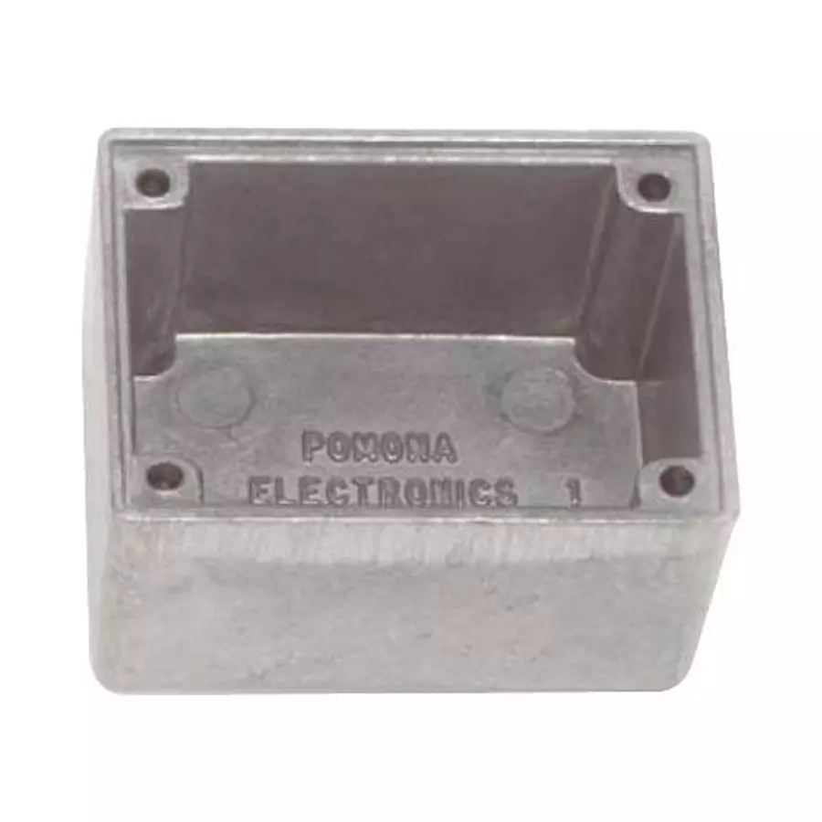 POMONA Box, Shielded, Aluminium, Blue, 3753