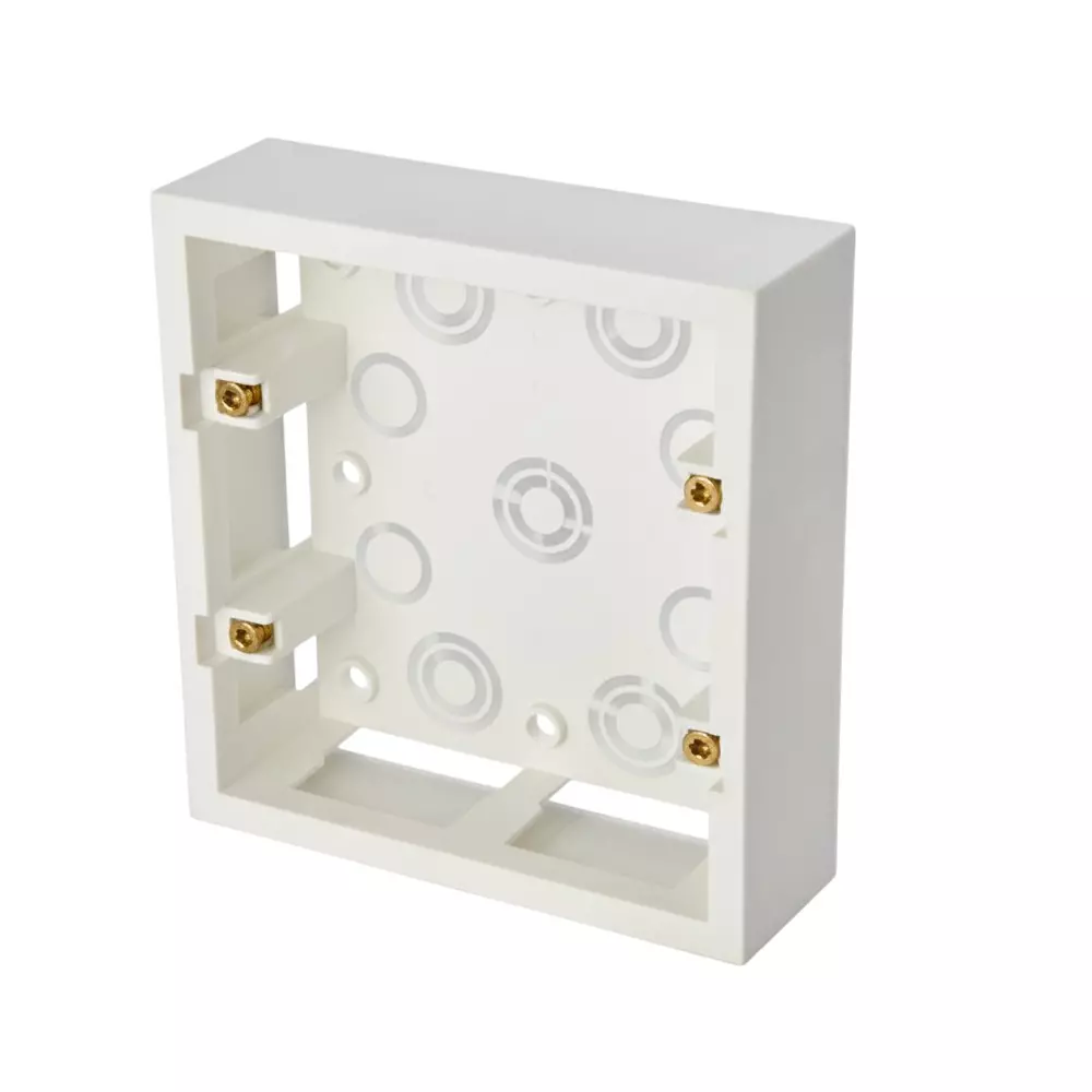 K9 Pro Safe Acura Surface Box 8 Module (Square) White, 7006 (Pack of 5)