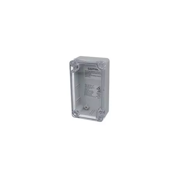 BUD INDUSTRIES Electrical Enclosure Polycarbonate (PC) Gray 115.06 mm (4.53 Inch) Length, PN-1321-C