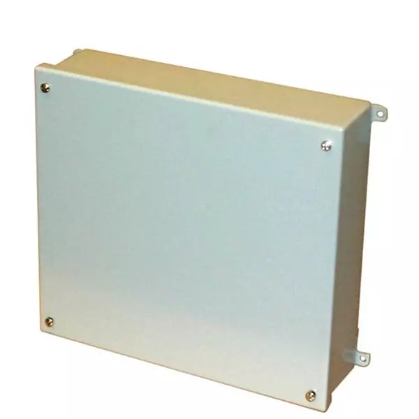 BUD INDUSTRIES Electrical Enclosure Steel Gray 400.05 mm (15.75 Inch) Length, SNC-3756