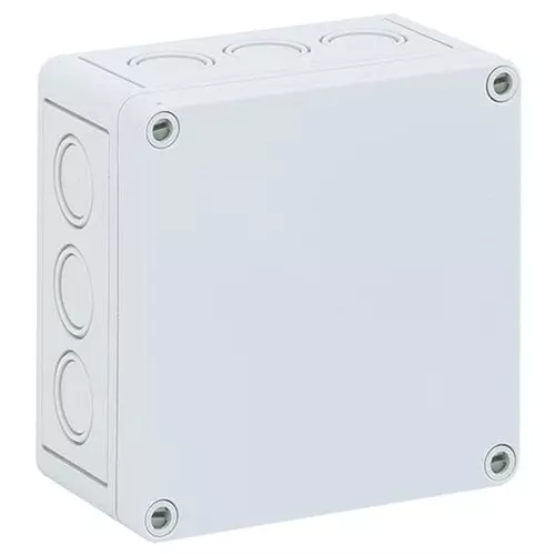 ALTECH Industrial Enclosure Polycarbonate (PC) Gray 130.05 mm (5.12 Inch) Length, 127-405