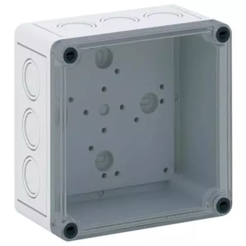 ALTECH Industrial Enclosure Polycarbonate (PC) Clear 130.05 mm (5.12 Inch) Length, 137-005