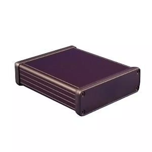 Hammond Enclosure Aluminum 120 mm Length, 1455L1202BK