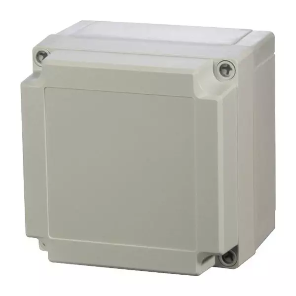 FIBOX Enclosure, Box, Polycarbonate, Grey, PC 125/100 HG ENCLOSURE