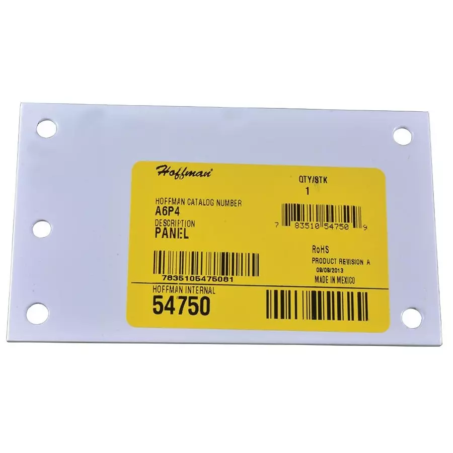 NVENT HOFFMAN Panel, Enclosure, 4.88Inx2.88In, Steel, A6P4