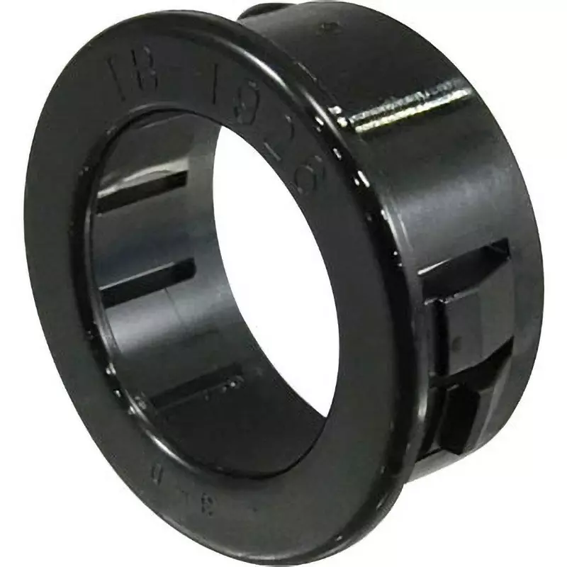 NITTO KOGYO One-Touch Bush Nylon Black, BP15-19 (Set of 50 Pcs)