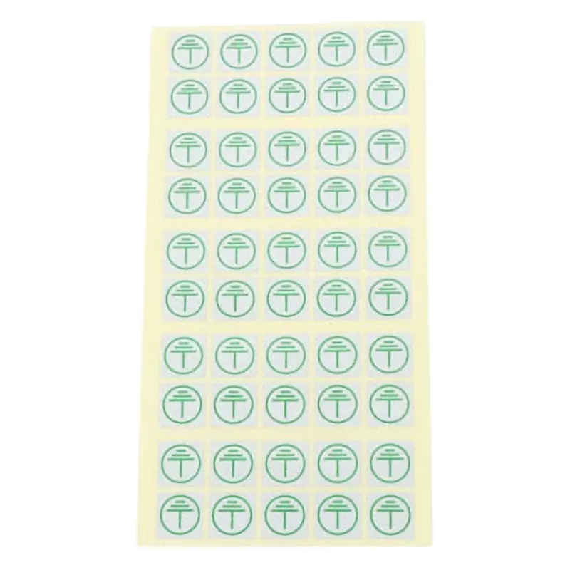 NITTO KOGYO Earth Label Electrical Ground Identification Label BP46-1AL (1 sheet)