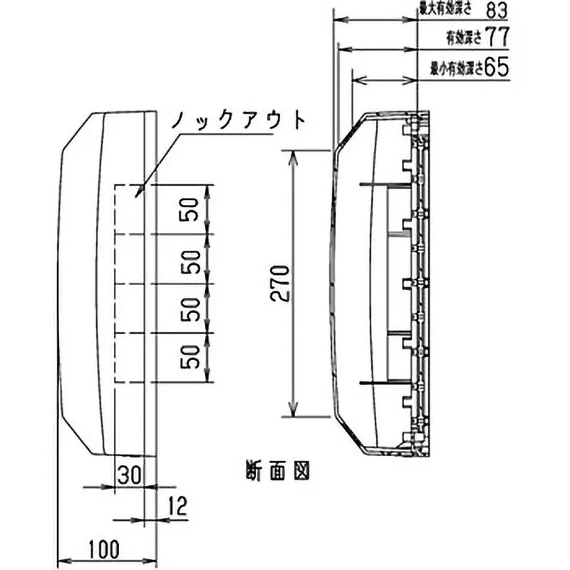 nitto-kogyo-communication-plastic-box-styrene-resin-white-color-n95-ptm10-4535nlc