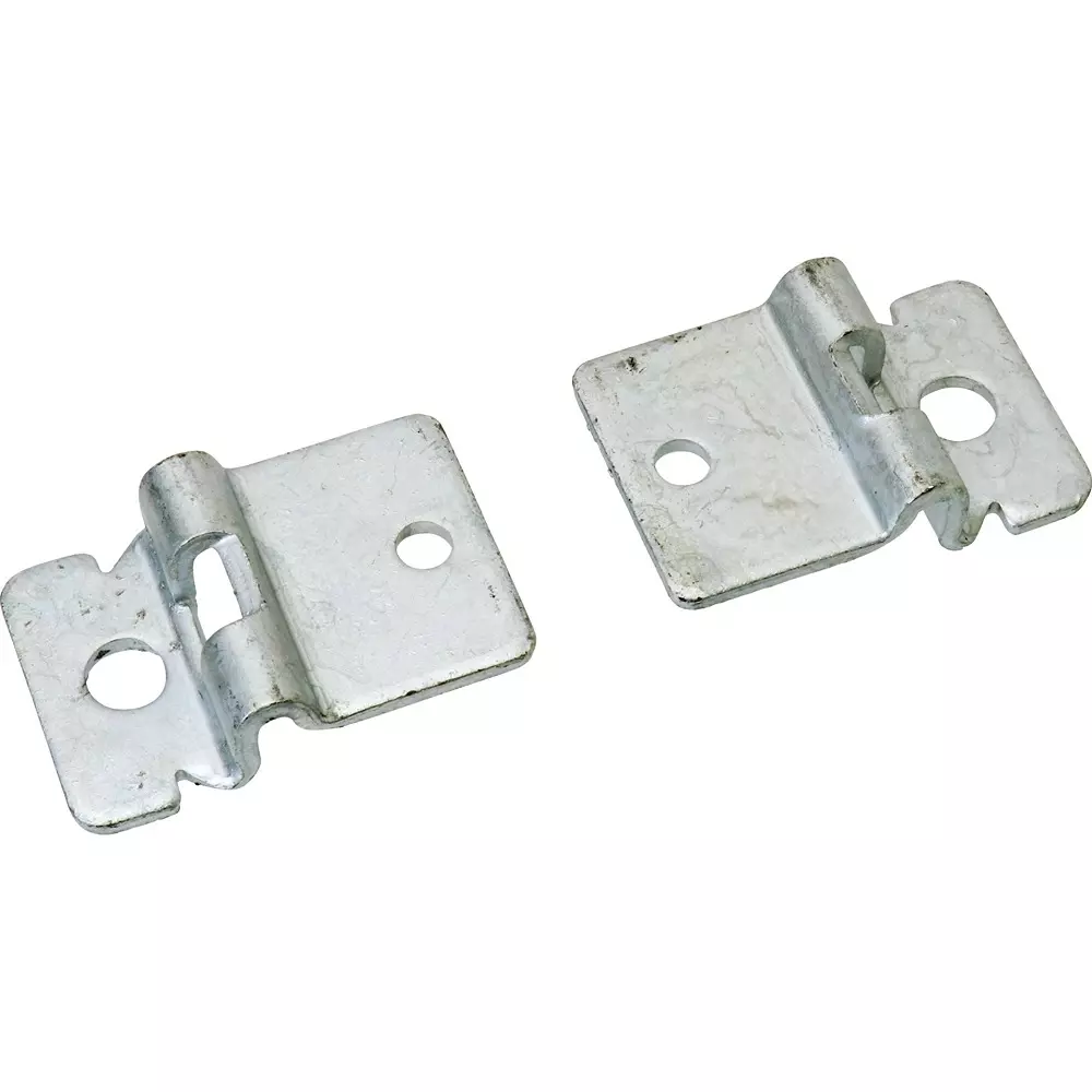 NITTO KOGYO RUX-M Mounting Bracket Iron Hot-dip zinc-tin alloy Plating Surface Treatment 4.5 mm Wall Thickness, RUX-1M (1 Kit)