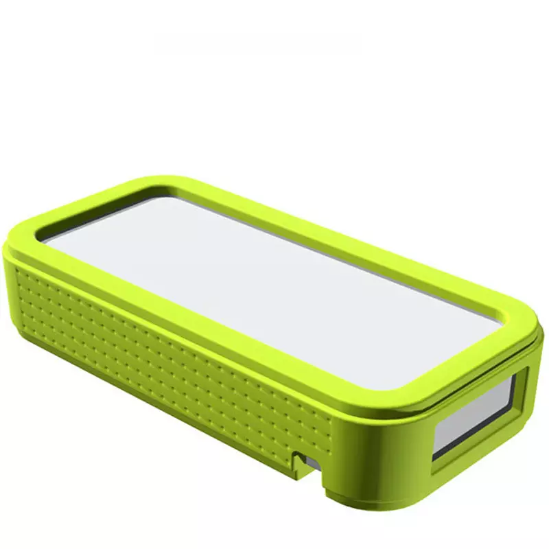 takachi-css-series-plastic-case-with-silicone-cover-with-opening-white-green-css75n-op-wg